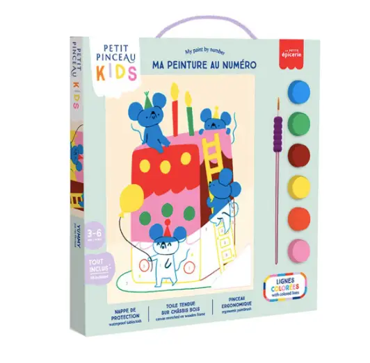 Petit pinceau kids 3-6 ans / yummy by Citron Grenadine