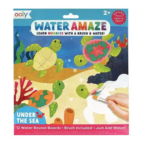 OOLY coloriage à l'eau / under the sea +2 ans by Citron Grenadine