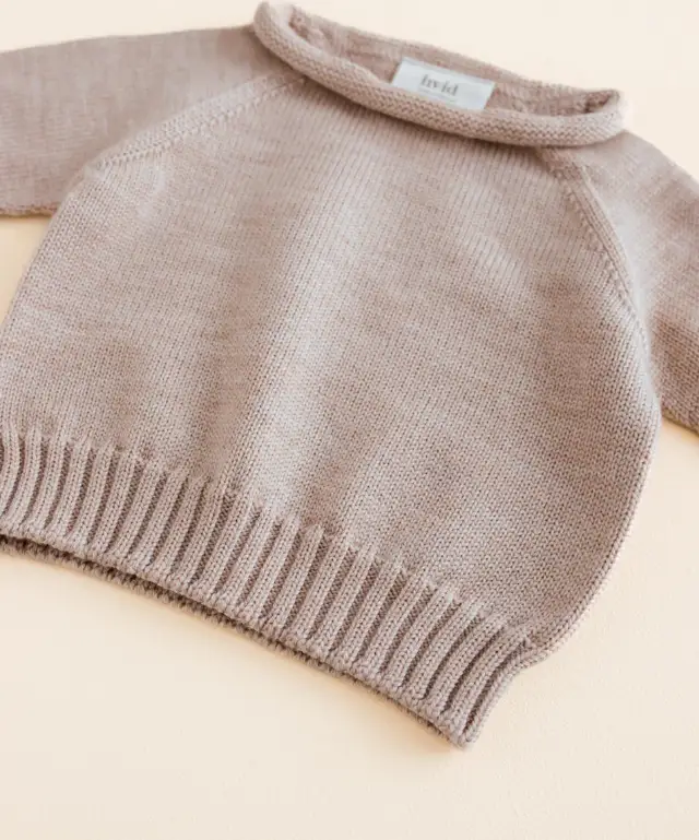 HVID pull georgette / sand by Citron Grenadine