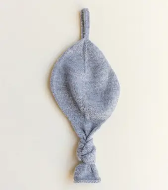 HVID attache-tétine titi / grey melange by Citron Grenadine