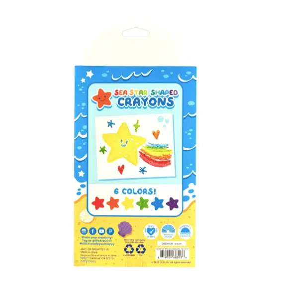 OOLY star of the seas crayons +3 ans by Citron Grenadine