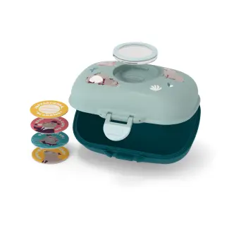 MONBENTO tresor gram / bleu capy by Citron Grenadine