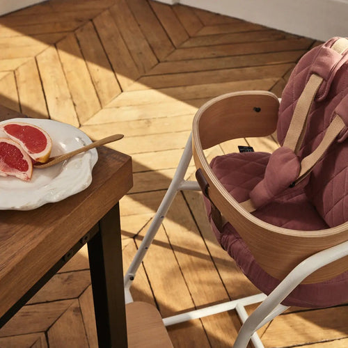 CHARLIE CRANE coussins tibu / bois de rose by Citron Grenadine