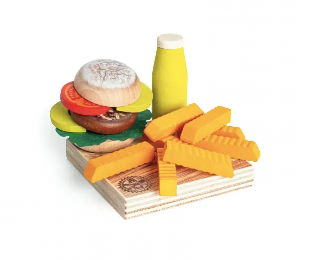 ERZI box veggie burger +3 ans by Citron Grenadine
