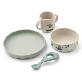 LIEWOOD set repas VIVI / sailing sandy by Citron Grenadine