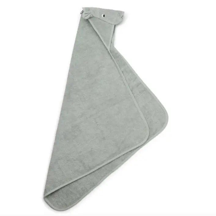 LIEWOOD ALBERT cape de bain / hippo dove blue by Citron Grenadine