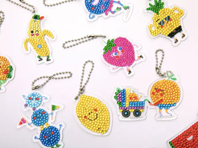 Petit Diamond kids / porte-clefs +5 ans by Citron Grenadine