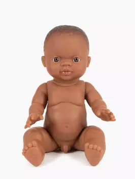 Minikane Zach poupée africaine garçon. aux yeux caramel by Citron Grenadine