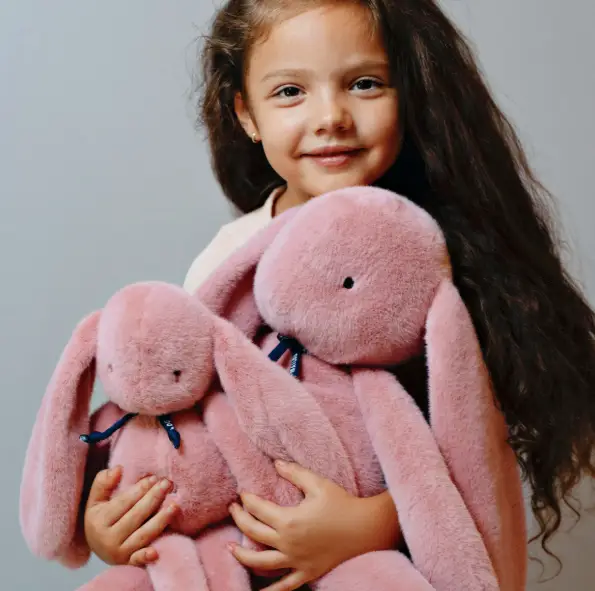 MAÏLOU lapin Méloé / rose by Citron Grenadine