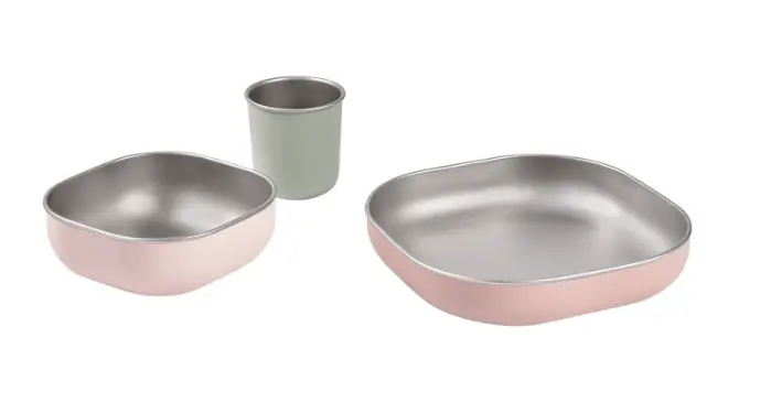 BÉABA Coffret repas inox micro-ondable / barbe-à-papa by Citron Grenadine