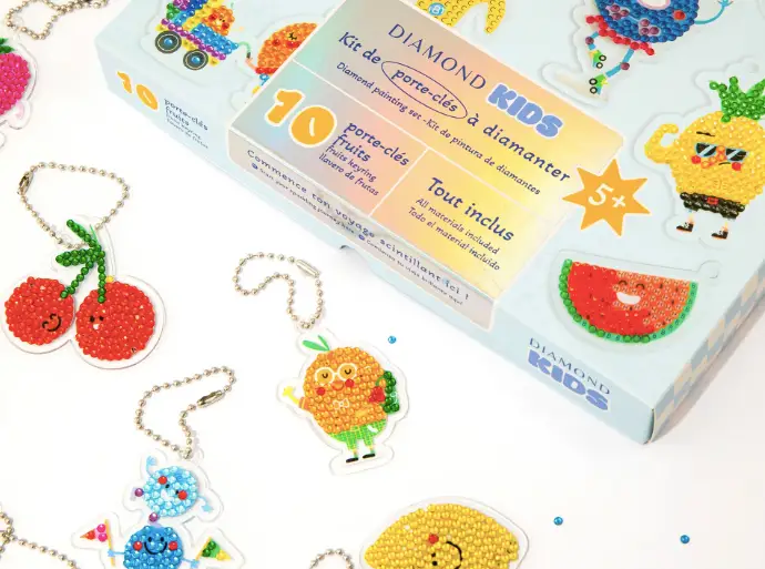 Petit Diamond kids / porte-clefs +5 ans by Citron Grenadine