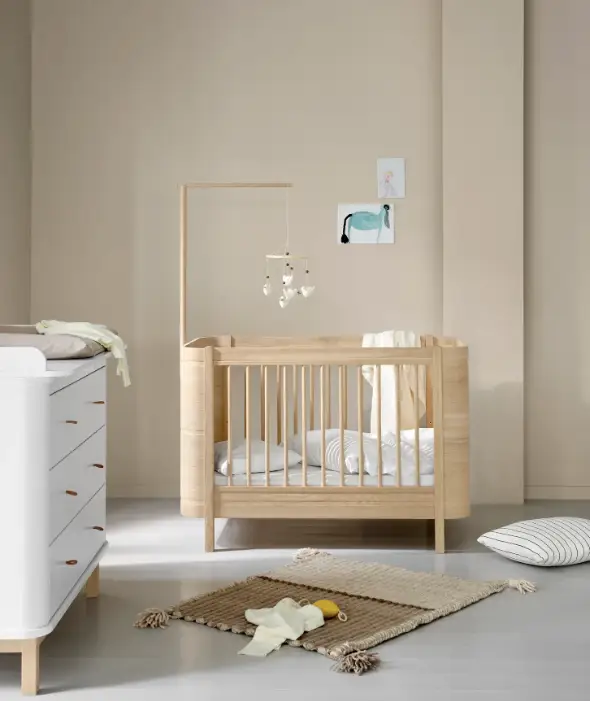 Oliver Furniture lit mini+ 0/3 ans chêne 041580 by Citron Grenadine