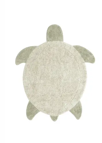 LORENA CANALS tapis lavable / sea turtle by Citron Grenadine