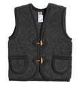 ALWERO ALPEN bodywarmer laine / graphite by Citron Grenadine