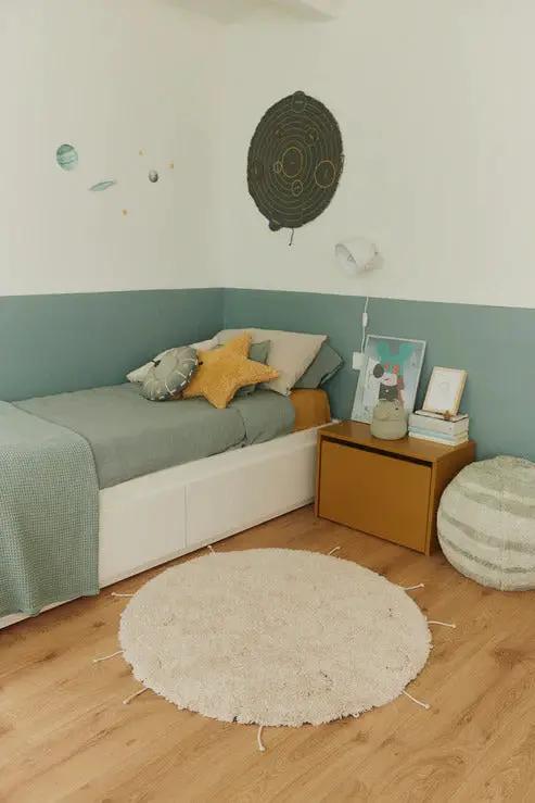 TAPIS COTON LAVABLE MOON MULTISHAPE by Citron Grenadine