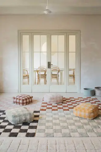 LORENA CANALS tapis lavable / kitchen tiles sage by Citron Grenadine