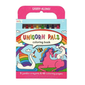 OOLY Carry Along Crayons & Coloring Book – Unicorn Pals +3 ans by Citron Grenadine