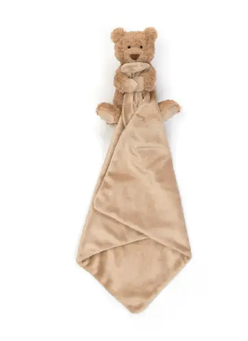 Jellycat bartholomew bear soother by Citron Grenadine