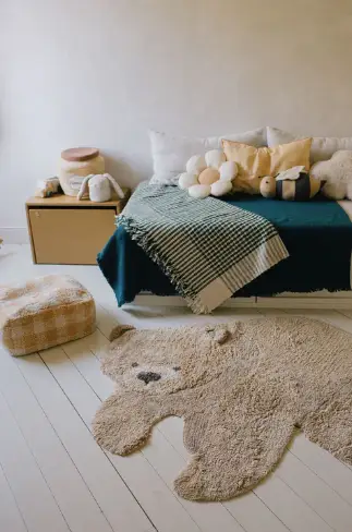 LORENA CANALS tapis lavable / bear by Citron Grenadine