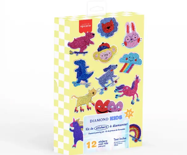 Petit Diamond kids / stickers cool ride +5 ans by Citron Grenadine
