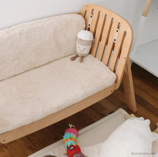 Charlie Crane coussin pour banquette de lit kodo by Citron Grenadine