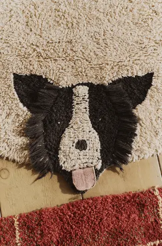 LORENA CANALS tapis lavable / dogs - Citron Grenadine | puériculture durable, conseil en boutique à Louvain-la-Neuve