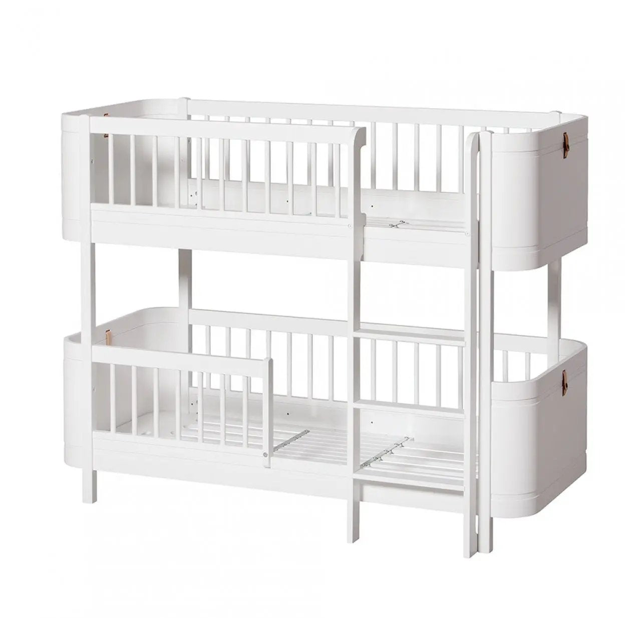 Oliver Furniture Lit superposé mi-haut Wood Mini+ by Citron Grenadine