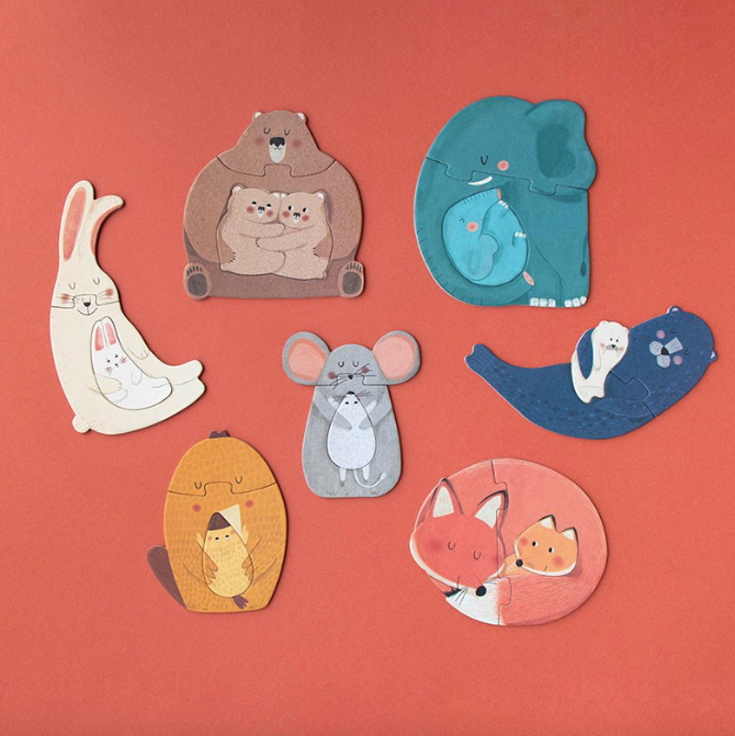 LONDJI puzzle mama +2 ans by Citron Grenadine