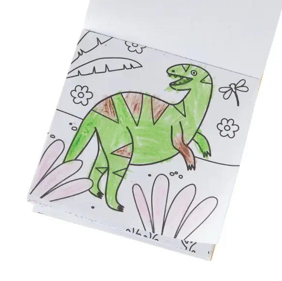 OOLY Carry Along Coloring Book – Dinoland +3 ans by Citron Grenadine