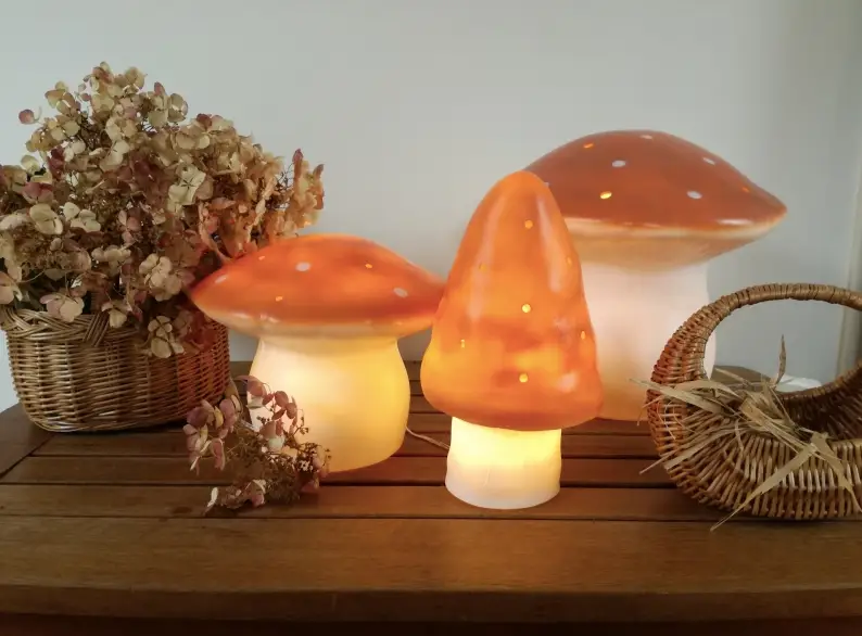 EGMONT TOYS lampe champignon petit / terra by Citron Grenadine