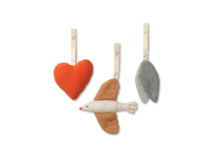 DEAR APRIL lot de 3 jouets / songbirds by Citron Grenadine