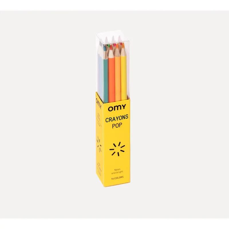 OMY crayons de couleurs pop by Citron Grenadine