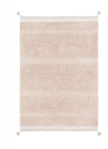 LORENA CANALS tapis lavable / bloom rose by Citron Grenadine