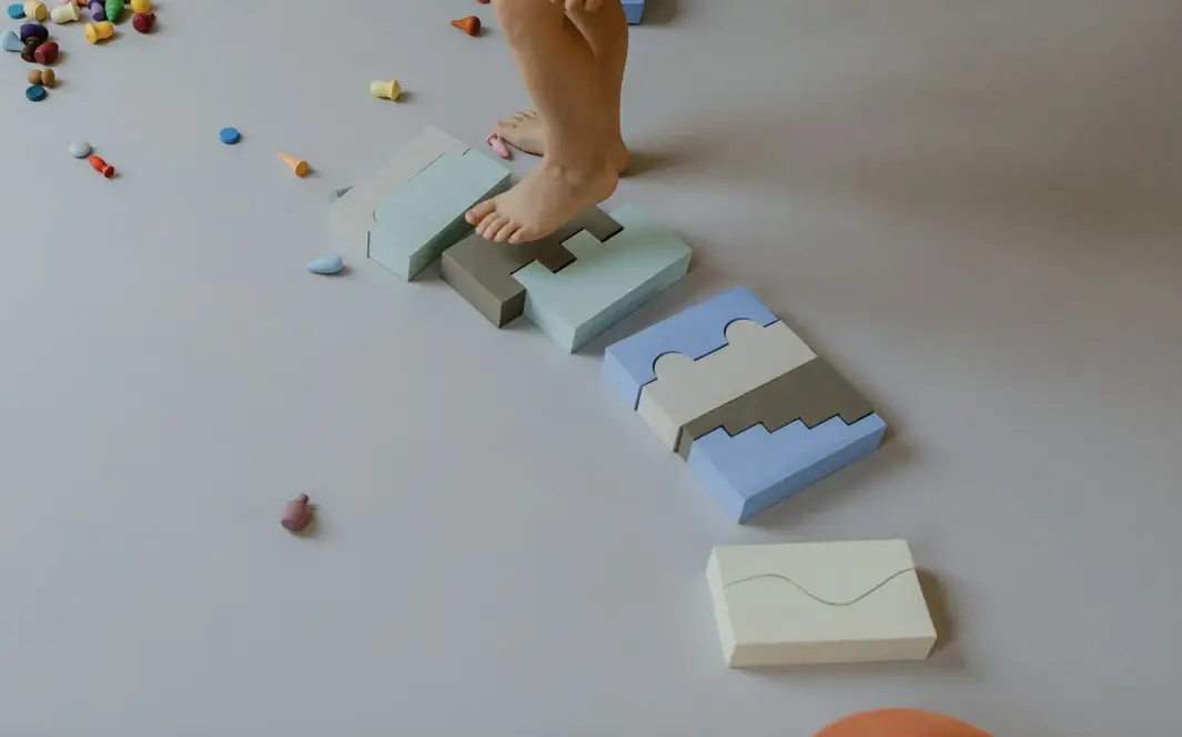 MOES PLAY puzzle blocks / sky by Citron Grenadine