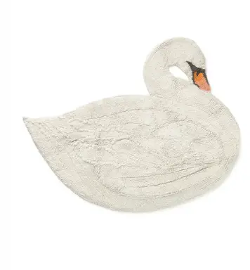 LORENA CANALS tapis lavable / SWAN by Citron Grenadine
