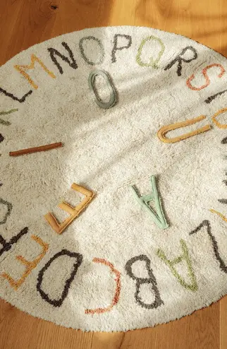 LORENA CANALS tapis lavable / ABC color by Citron Grenadine