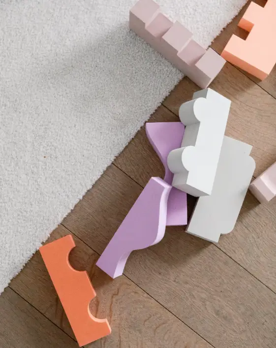 MOES PLAY puzzle blocks / earth by Citron Grenadine