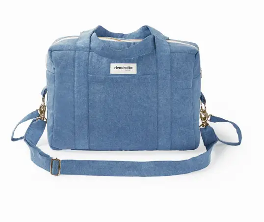 RIVE DROITE darcy sac-à-langer / denim clair by Citron Grenadine