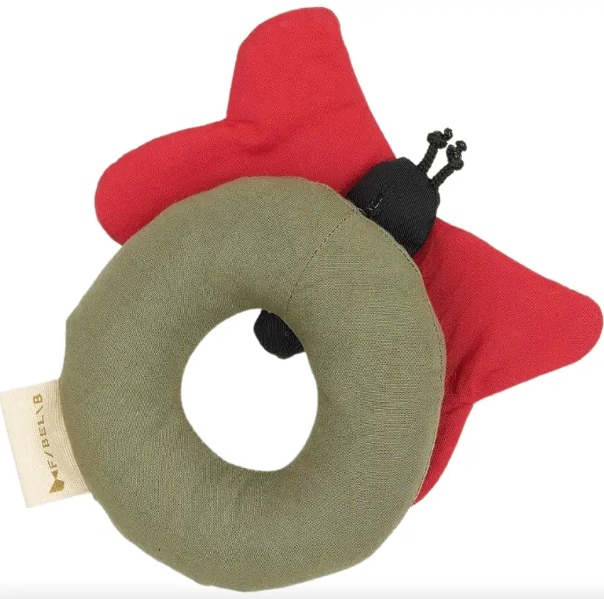 FABELAB hochet coccinelle by Citron Grenadine