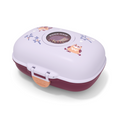 MONBENTO tresor gram / mauve owly by Citron Grenadine