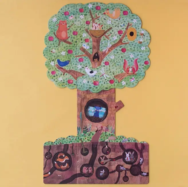 LONDJI puzzle mon petit pommier +3 ans by Citron Grenadine
