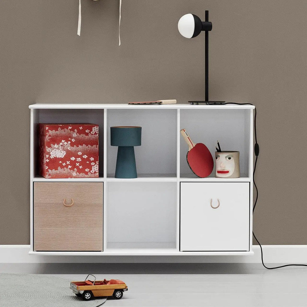 OLIVER FURNITURE étagère WOOD 3x2 à suspendre by Citron Grenadine