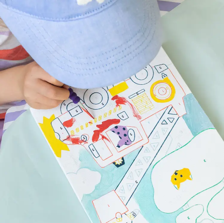 La Petite Epicerie - petit pinceau kids / wouf by Citron Grenadine