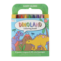OOLY Carry Along Coloring Book – Dinoland +3 ans by Citron Grenadine