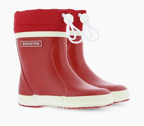 BERGSTEIN bottes fourrées / rouge by Citron Grenadine