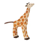 HOLZTIGER petite girafe mangeant by Citron Grenadine