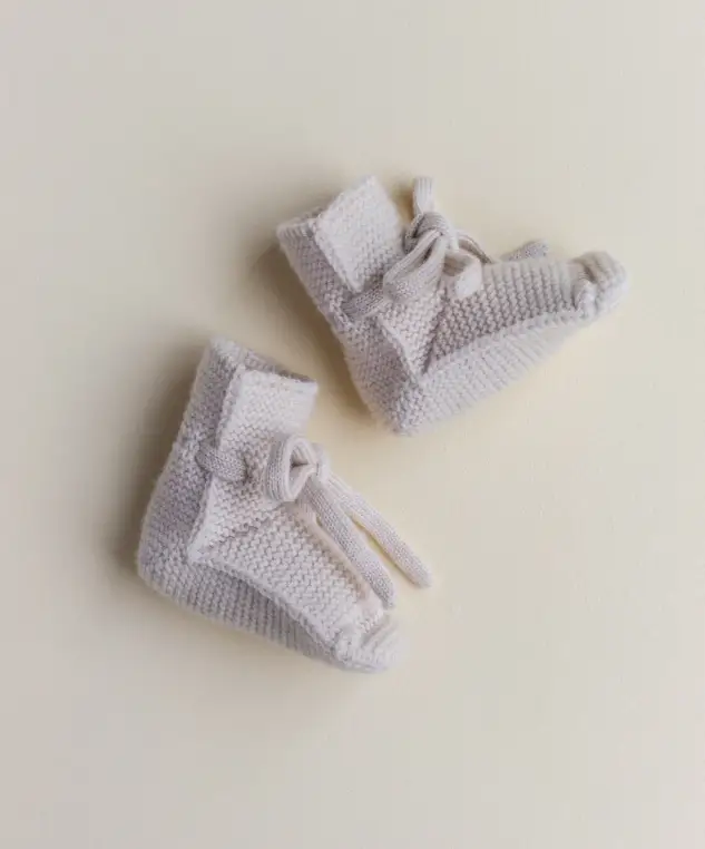 HVID chaussons booties / cream by Citron Grenadine