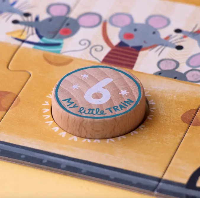 LONDJI puzzle my little train +2 ans by Citron Grenadine