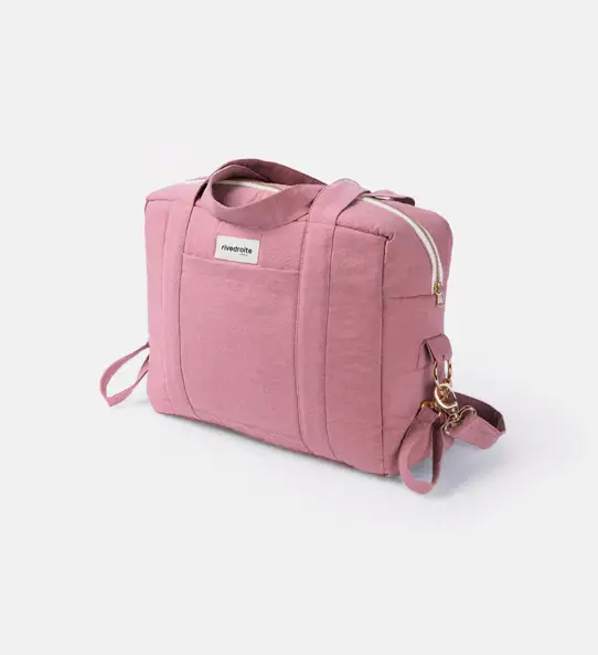 RIVE DROITE darcy sac-à-langer / bois de rose by Citron Grenadine