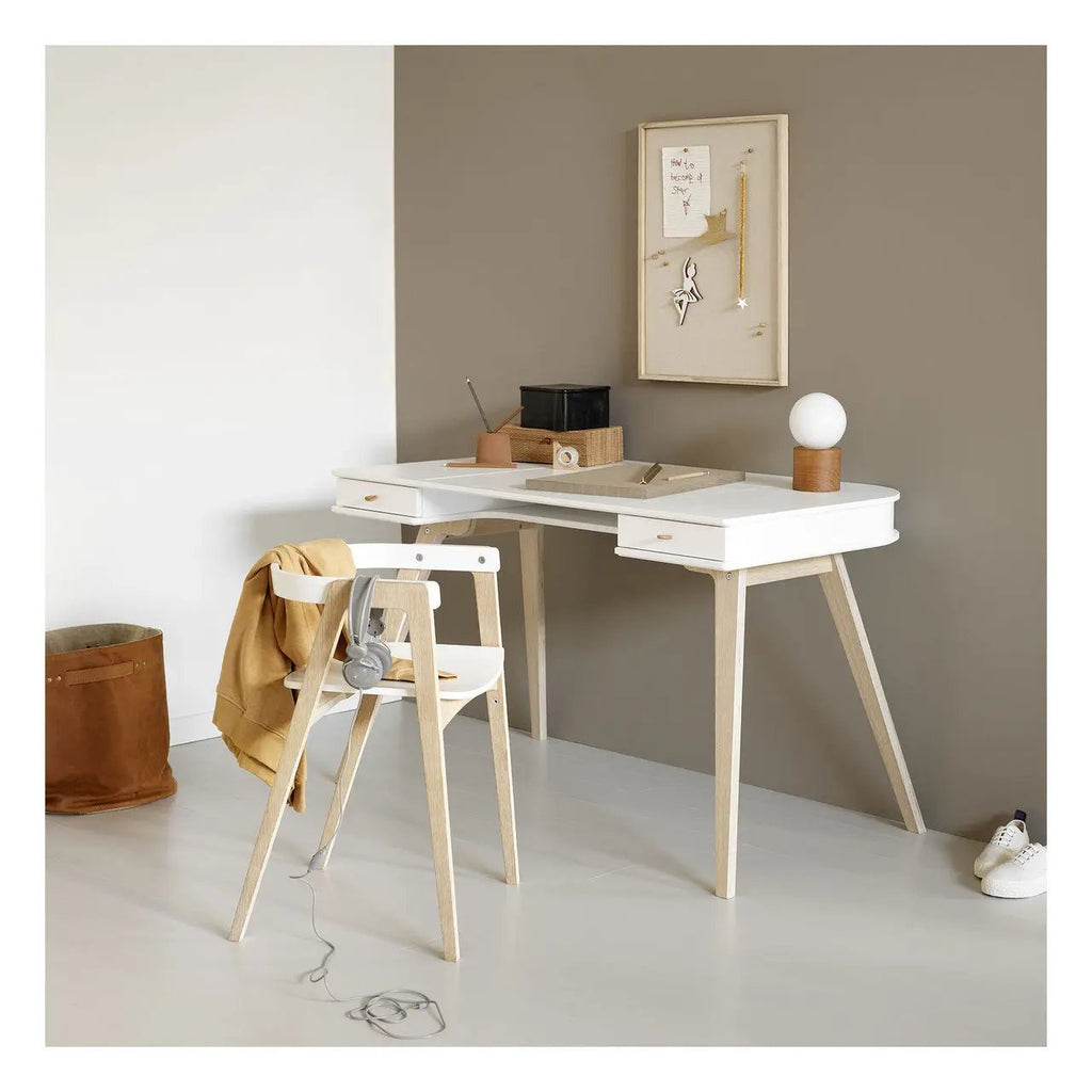 OLIVER FURNITURE wood chaise de bureau by Citron Grenadine